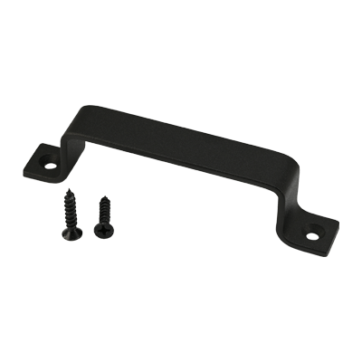 [THL0004-160] Black Barn Door Handle