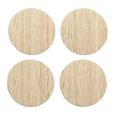 [SCHC499] Screw Hole Covers Dawn Cherrywood