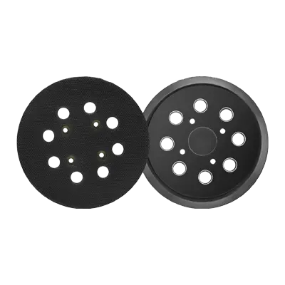 [5PAD-8H4Y] 5" Sander Replacement Pad Quad Mount 8 Hole Hook & Loop 